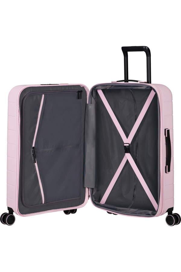 Mala de Viagem Média 67cm Expansível 4 Rodas Rosa Mate - Novastream | American Tourister