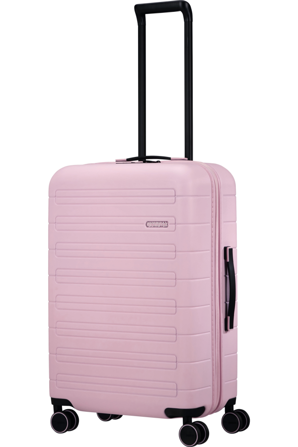 Mala de Viagem Média 67cm Expansível 4 Rodas Rosa Mate - Novastream | American Tourister