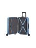 Mala de Viagem Média 67cm Expansível 4 Rodas Azul Pastel - Novastream | American Tourister
