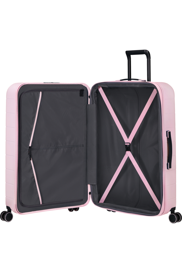 Mala de Viagem Grande 77cm Expansível 4 Rodas Rosa Mate - Novastream | American Tourister