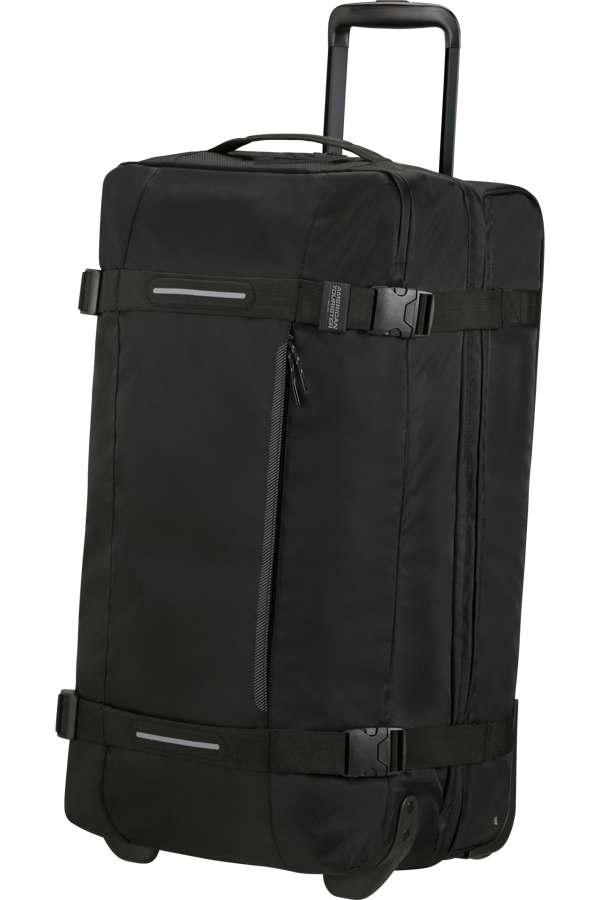 Saco de Viagem Médio 68cm 2 Rodas Preto Asfalto - Urban Track | American Tourister