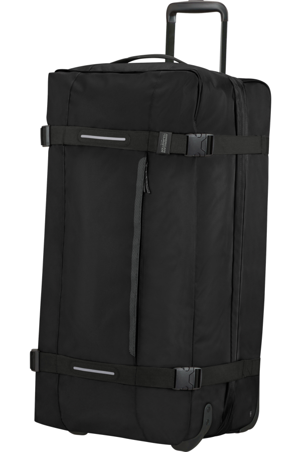Saco de Viagem Grande 79cm 2 Rodas Preto Asfalto - Urban Track | American Tourister
