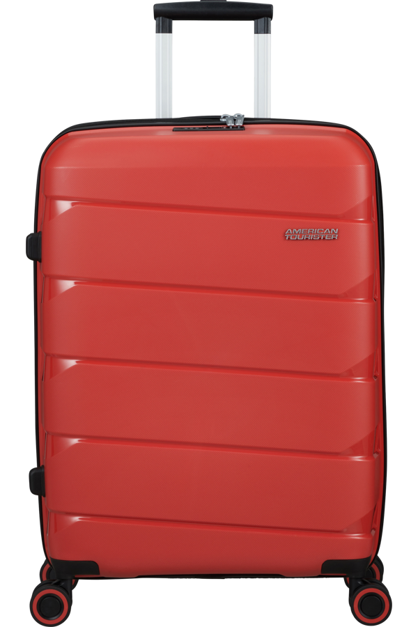 Mala de Viagem Média 66cm 4 Rodas Vermelho Coral - Air Move | American Tourister