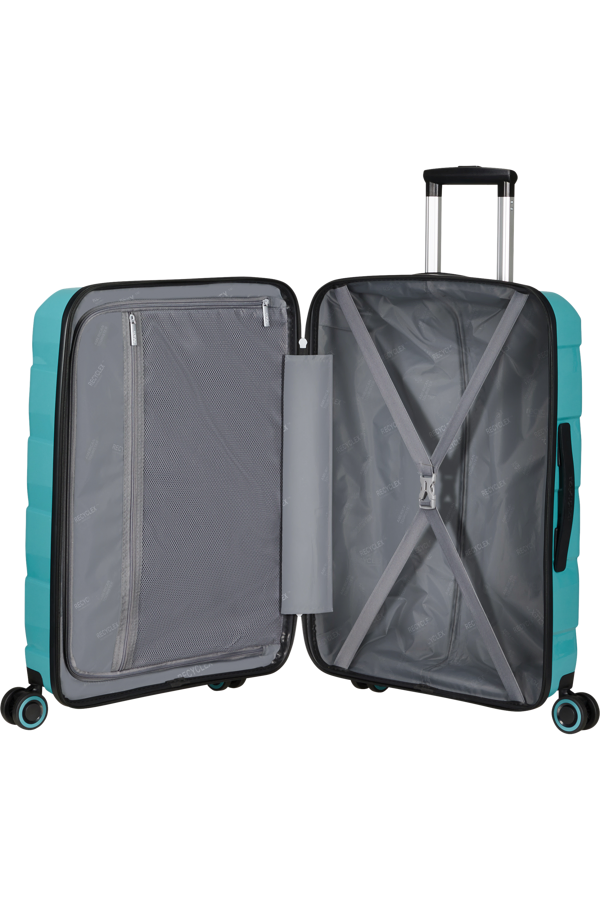 Mala de Viagem Média 66cm 4 Rodas Azul Meia-Noite - Air Move | American Tourister