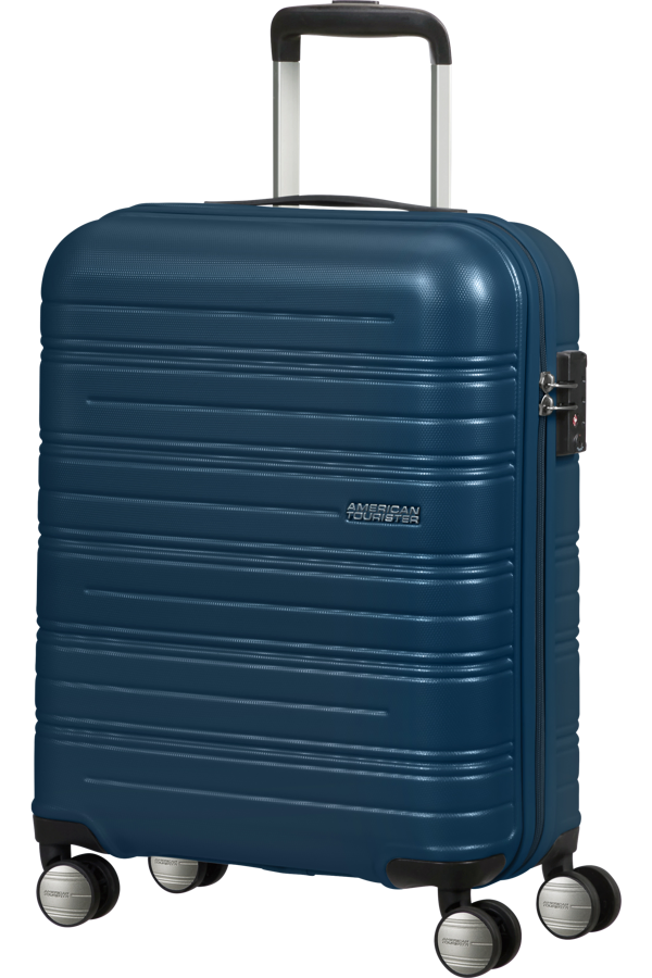 Mala de Cabine 55cm 4 Rodas Azul-Marinho - High Turn | American Tourister