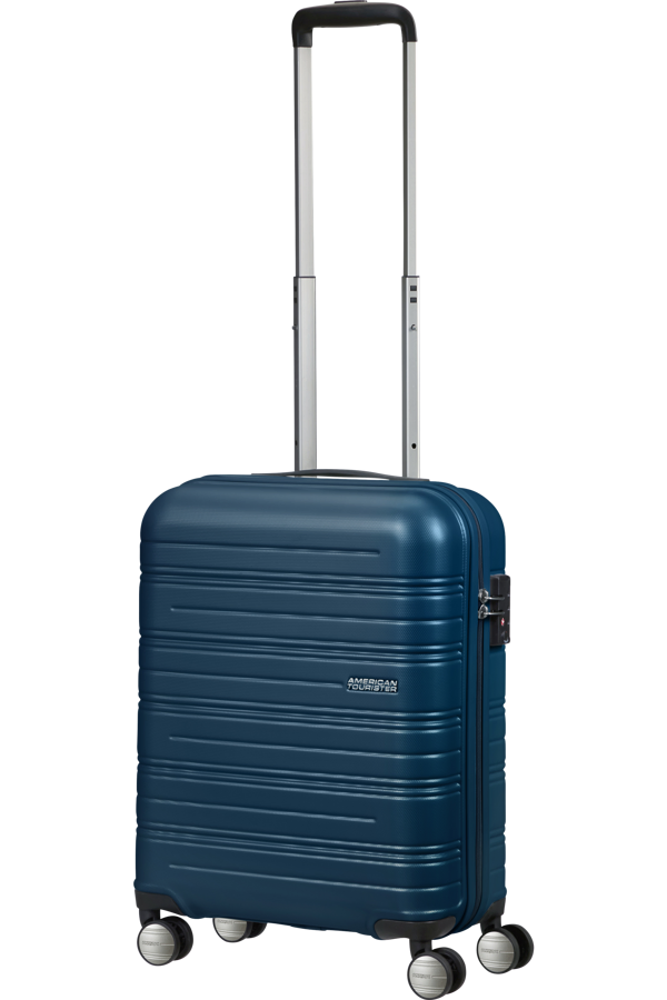 Mala de Cabine 55cm 4 Rodas Azul-Marinho - High Turn | American Tourister