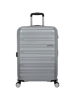 Mala de Viagem Média 67cm 4 Rodas Prateada - High Turn | American Tourister