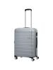 Mala de Viagem Média 67cm 4 Rodas Prateada - High Turn | American Tourister