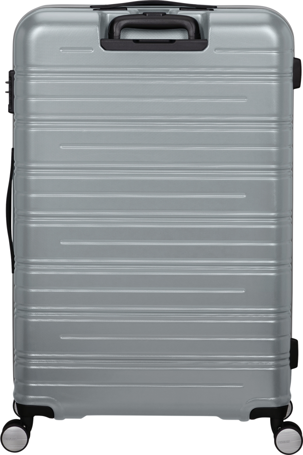 Mala de Viagem Grande 77cm 4 Rodas Prateada - High Turn | American Tourister