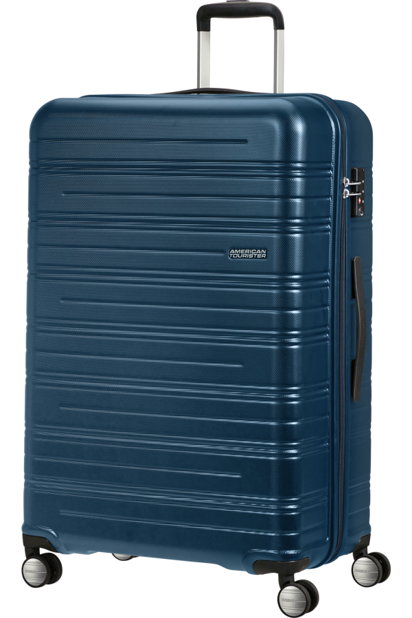 Mala de Viagem Grande 77cm 4 Rodas Azul-Marinho - High Turn | American Tourister