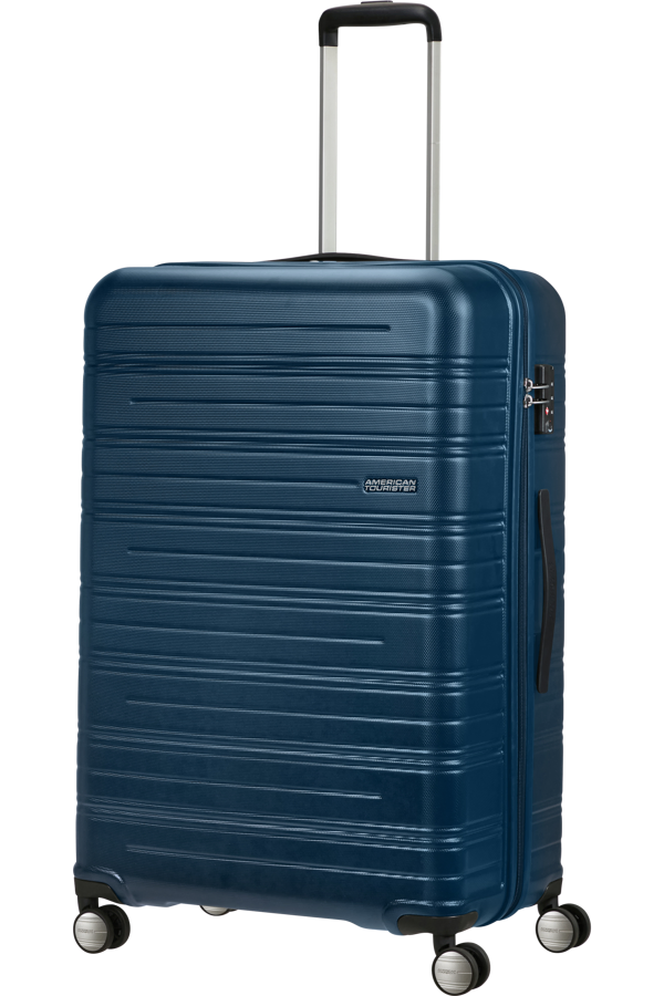 Mala de Viagem Grande 77cm 4 Rodas Azul-Marinho - High Turn | American Tourister