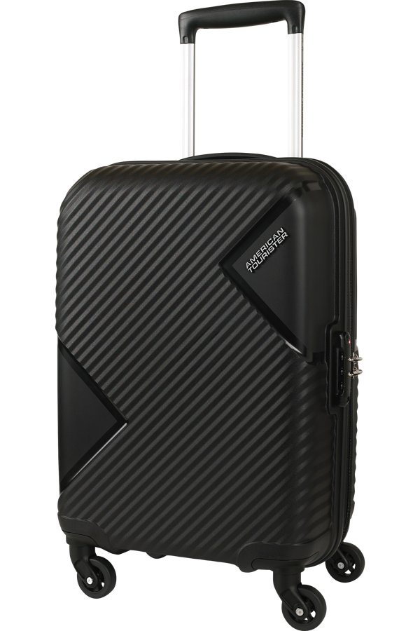 Mala de Cabine 55cm 4 Rodas Preta - AT Zakk | American Tourister