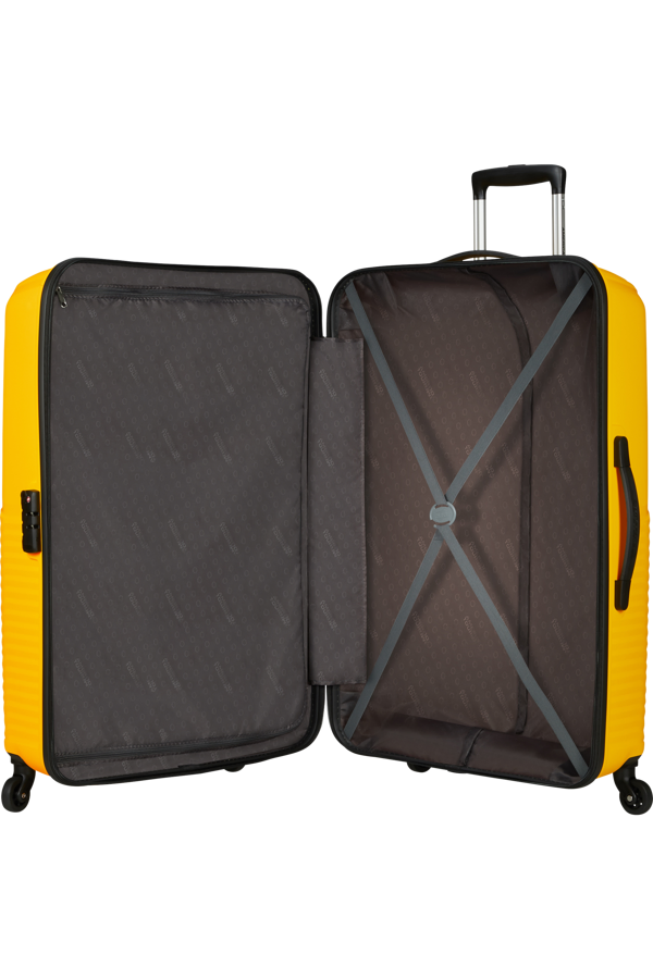 Mala de Viagem Grande 79cm 4 Rodas Amarela - AT Zakk | American Tourister