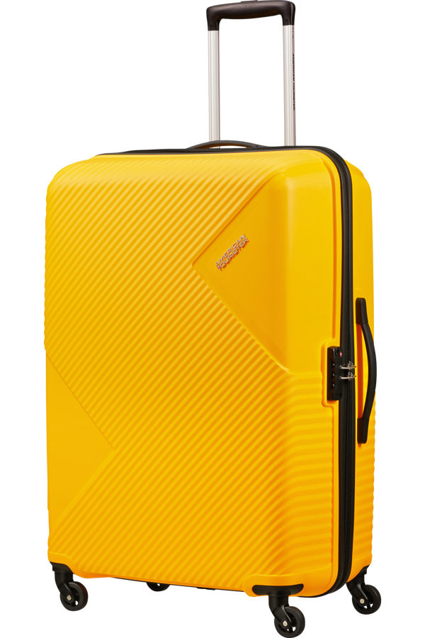 Mala de Viagem Grande 79cm 4 Rodas Amarela - AT Zakk | American Tourister