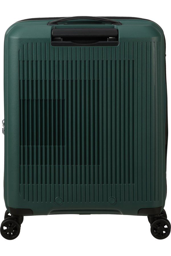 Mala de Cabine 55cm Expansível 4 Rodas Verde-Floresta - AeroStep | American Tourister