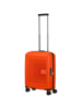Mala de Cabine 55cm Expansível 4 Rodas Laranja Brilhante - AeroStep | American Tourister