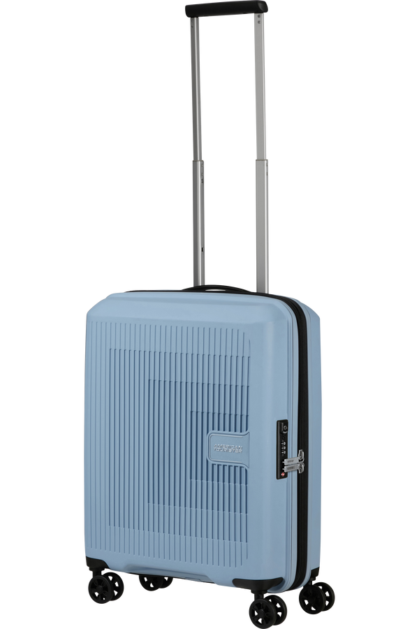 Mala de Cabine 55cm Expansível 4 Rodas Cinzenta Soho - AeroStep | American Tourister