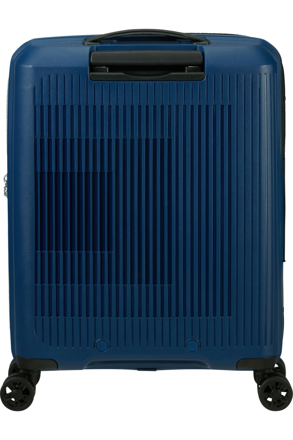 Mala de Cabine 55cm Expansível 4 Rodas Azul-Marinho - AeroStep | American Tourister