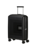 Mala de Cabine 55cm Expansível 4 Rodas Preta - AeroStep | American Tourister