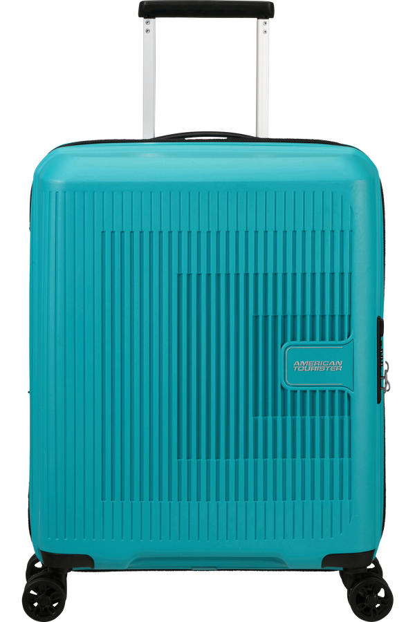 Mala de Cabine 55cm Expansível 4 Rodas Tónico Turquesa - AeroStep | American Tourister