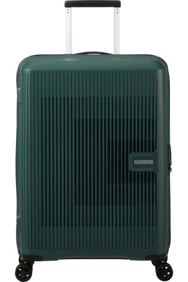 Mala de Viagem Média 67cm Expansível 4 Rodas Verde-Floresta - AeroStep | American Tourister
