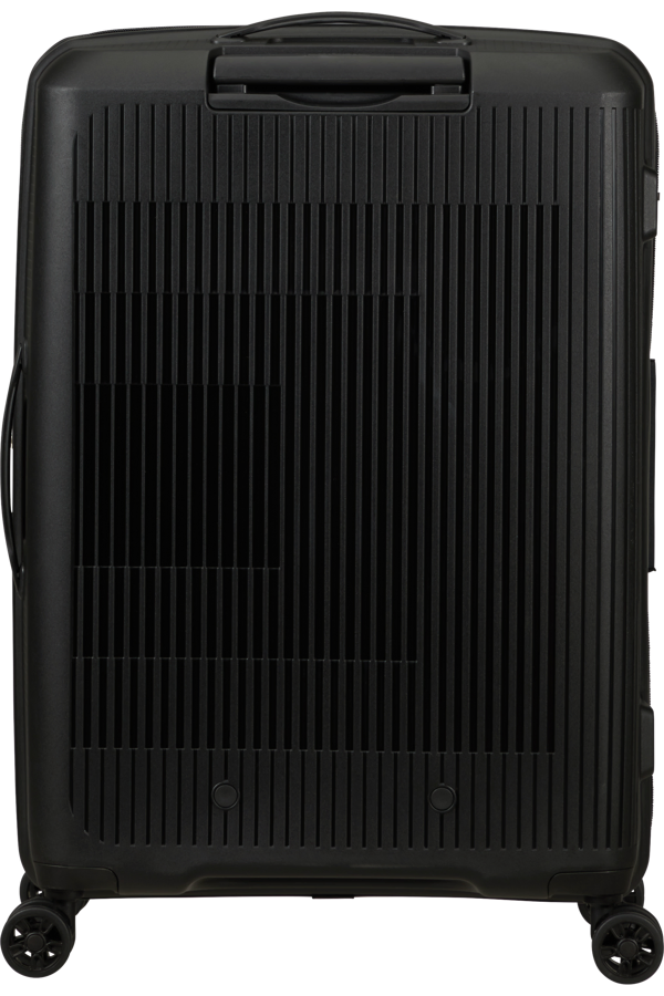 Mala de Viagem Média 67cm Expansível 4 Rodas Preta - AeroStep | American Tourister