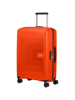 Mala de Viagem Média 67cm Expansível 4 Rodas Laranja Brilhante - AeroStep | American Tourister
