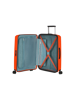 Mala de Viagem Média 67cm Expansível 4 Rodas Laranja Brilhante - AeroStep | American Tourister