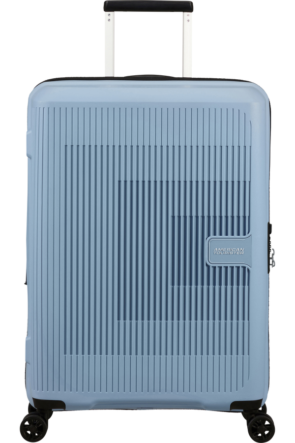 Mala de Viagem Média 67cm Expansível 4 Rodas Cinzenta Soho - AeroStep | American Tourister