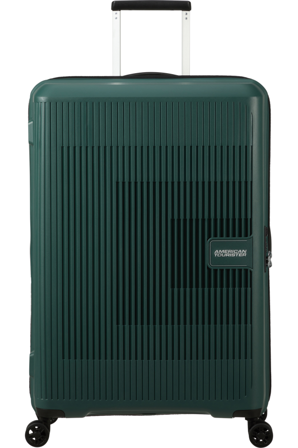 Mala de Viagem Grande 77cm Expansível 4 Rodas Verde-Floresta - AeroStep | American Tourister
