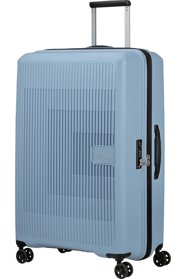 Mala de Viagem Grande 77cm Expansível 4 Rodas Cinzenta Soho - AeroStep | American Tourister®