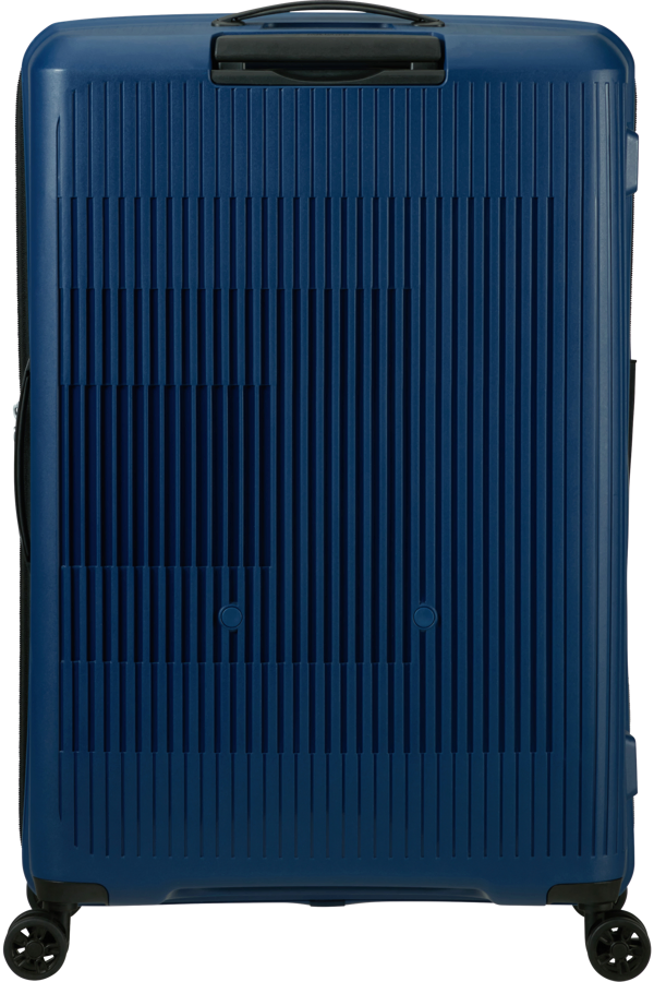 Mala de Viagem Grande 77cm Expansível 4 Rodas Azul-Marinho - AeroStep | American Tourister