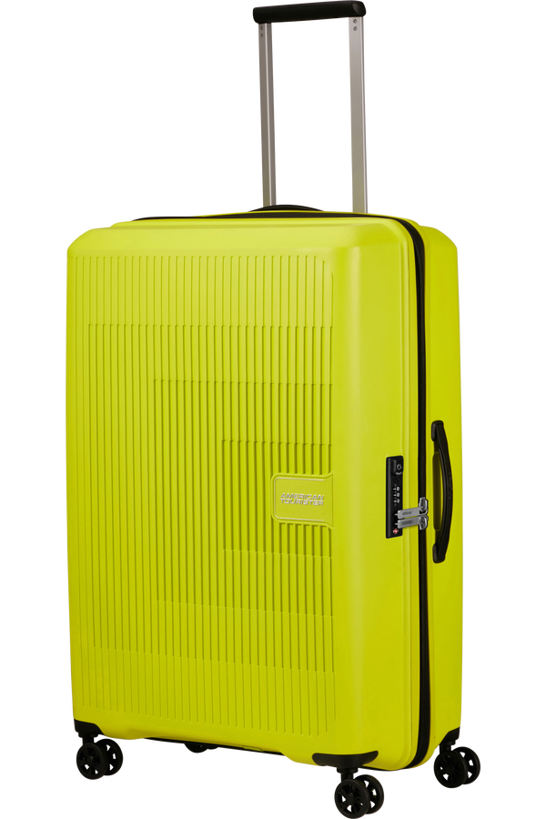 Mala de Viagem Grande 77cm Expansível 4 Rodas Verde Lima - AeroStep | American Tourister®