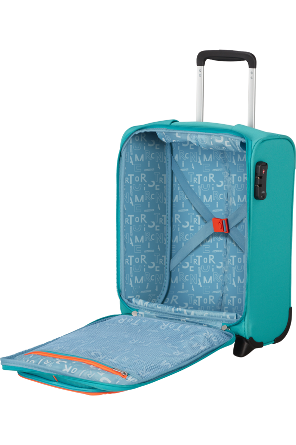 Mala de Cabine Underseater 45cm 2 Rodas Verde-Água - Sea Seeker | American Tourister
