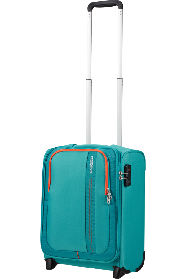 Mala de Cabine Underseater 45cm 2 Rodas Verde-Água - Sea Seeker | American Tourister