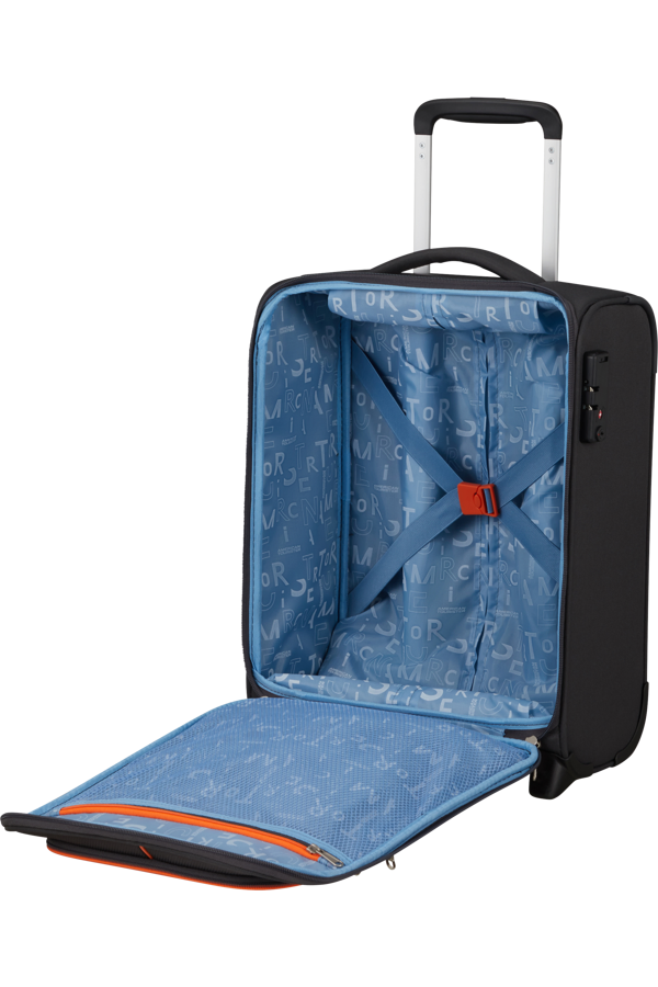 Mala de Cabine Underseater 45cm 2 Rodas Cinzento Carvão - Sea Seeker | American Tourister
