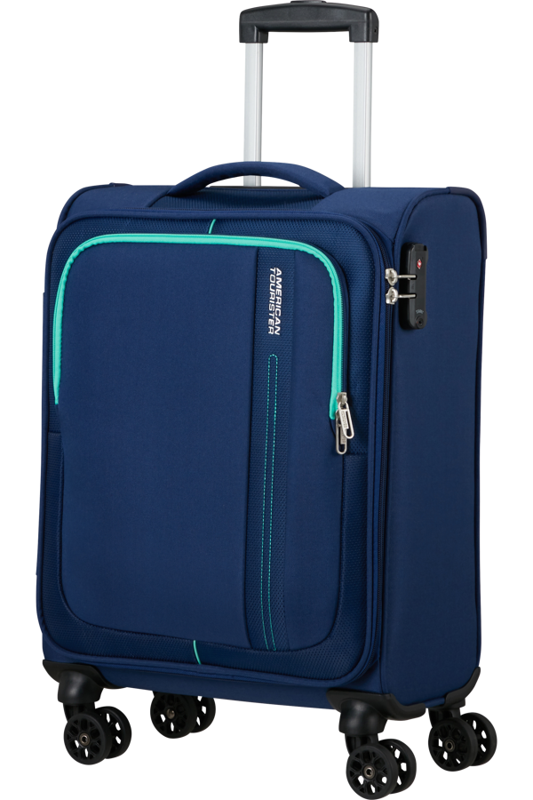 Mala de Cabine 55cm 4 Rodas Azul-Marinho - Sea Seeker | American Tourister