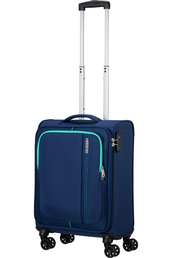 Mala de Cabine 55cm 4 Rodas Azul-Marinho - Sea Seeker | American Tourister