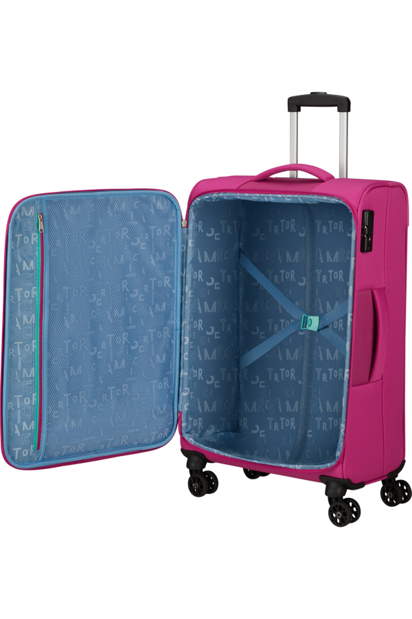Mala de Viagem Média 68cm 4 Rodas Fuschia - Sea Seeker | American Tourister
