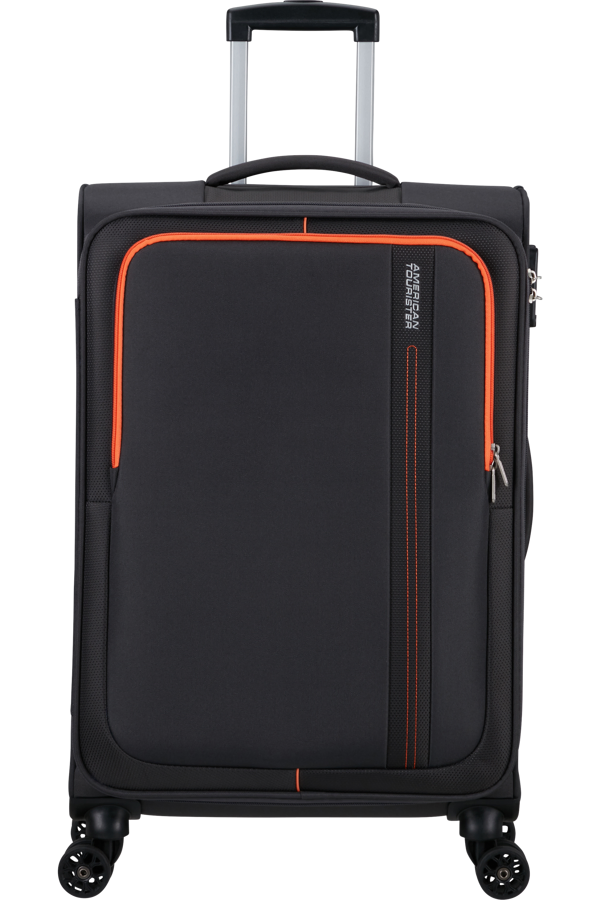 Mala de Viagem Média 68cm 4 Rodas Cinzento-Carvão - Sea Seeker | American Tourister
