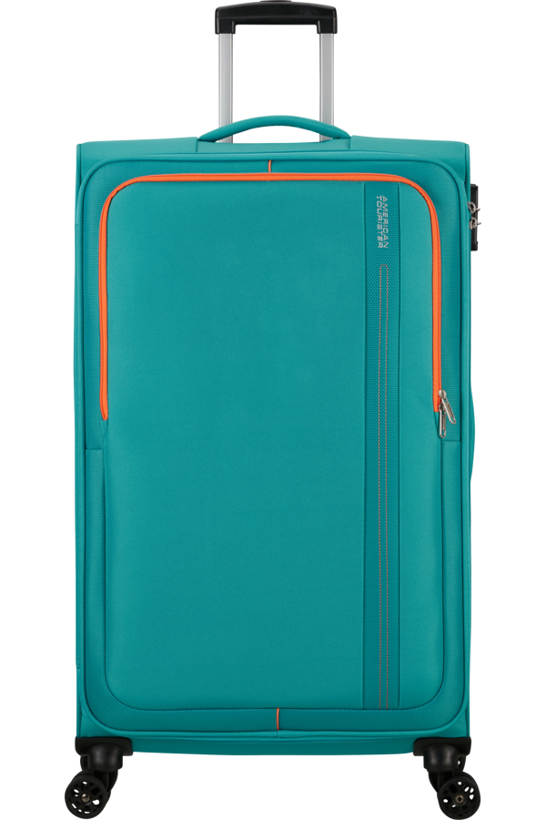 Mala de Viagem Grande 80cm 4 Rodas Verde-Água - Sea Seeker | American Tourister