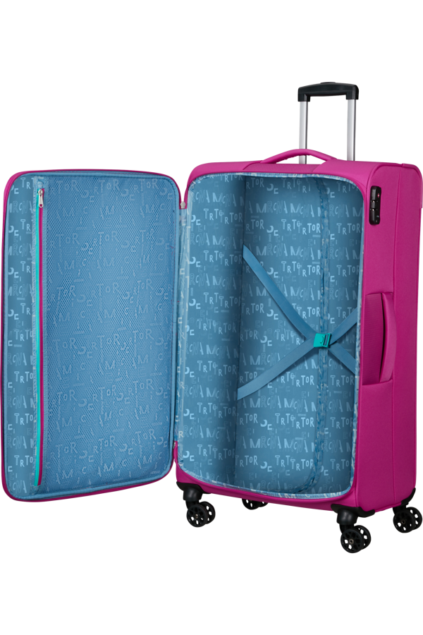 Mala de Viagem Grande 80cm 4 Rodas Fuschia - Sea Seeker | American Tourister