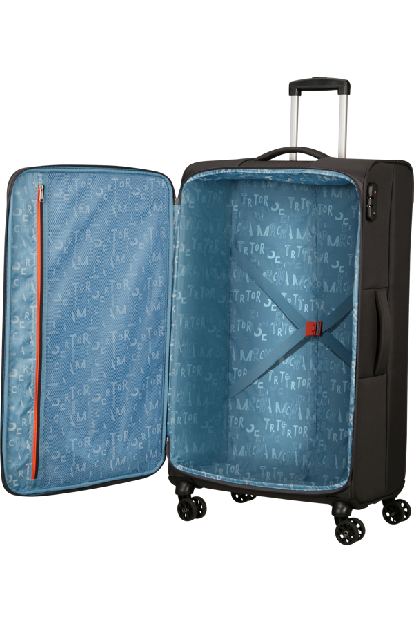 Mala de Viagem Grande 80cm 4 Rodas Cinzento-Carvão - Sea Seeker | American Tourister