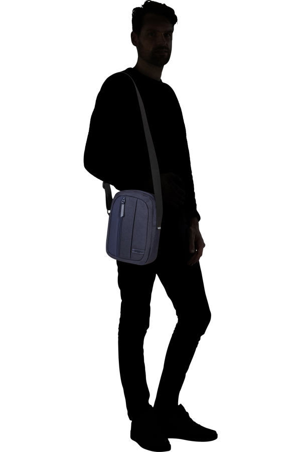Bolsa de Tiracolo Azul-Marinho - StreetHero | American Tourister