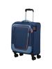 Mala de Cabine 55cm Expansível 4 Rodas Azul-Marinho - Pulsonic | American Tourister