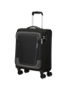 Mala de Cabine 55cm Expansível 4 Rodas Preto-Asfalto - Pulsonic | American Tourister