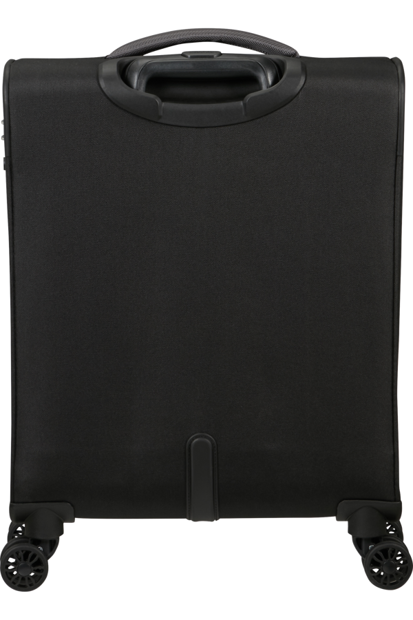 Mala de Cabine 55cm Expansível 4 Rodas Preto-Asfalto - Pulsonic | American Tourister