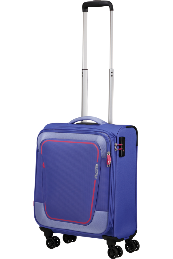 Mala de Cabine 55cm Expansível 4 Rodas Lilás - Pulsonic | American Tourister