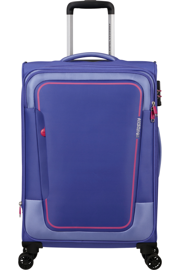 Mala de Viagem Média 68cm Expansível 4 Rodas Lilás - Pulsonic | American Tourister