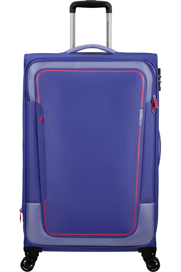 Mala de Viagem Grande 81cm Expansível 4 Rodas Lilás - Pulsonic | American Tourister